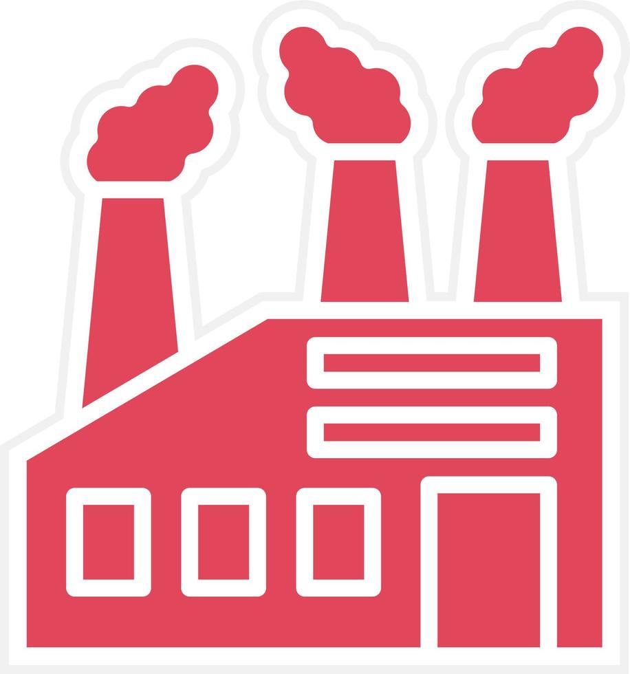 Factory Icon Style vector