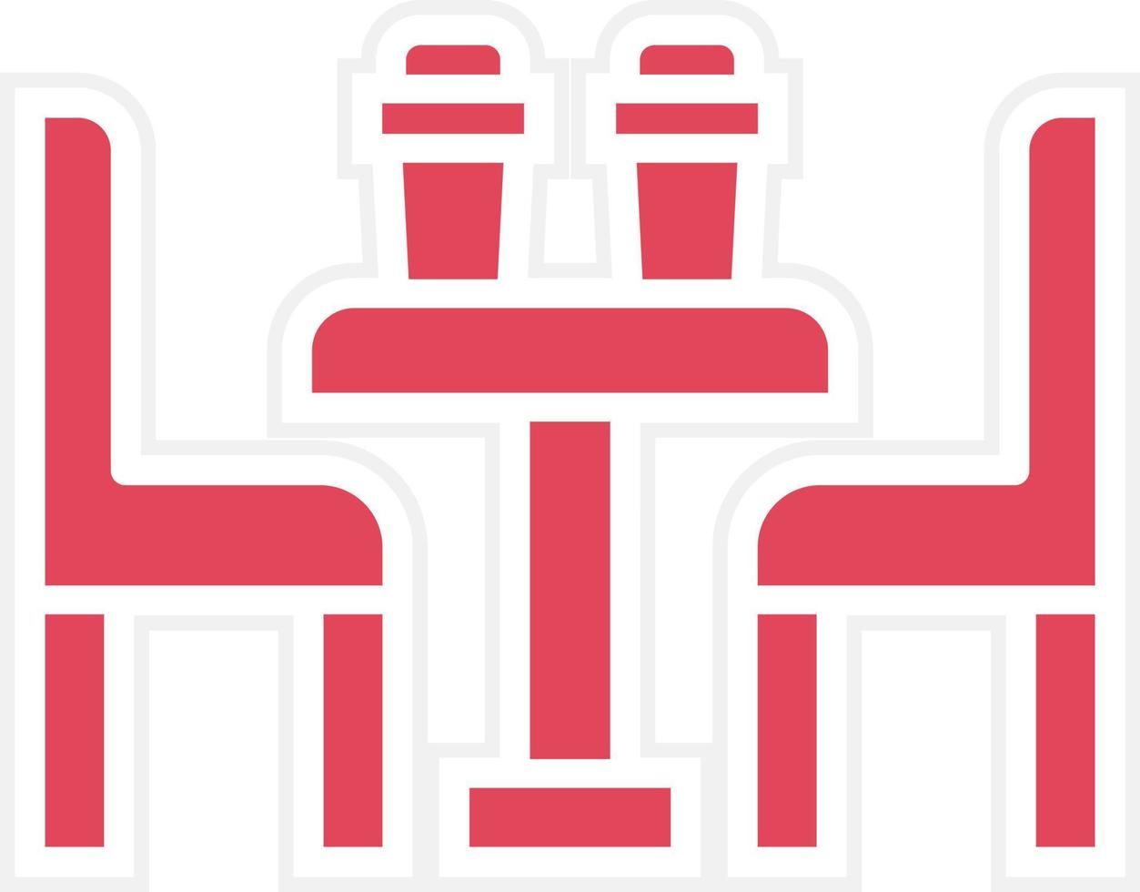 Cafe Icon Style vector