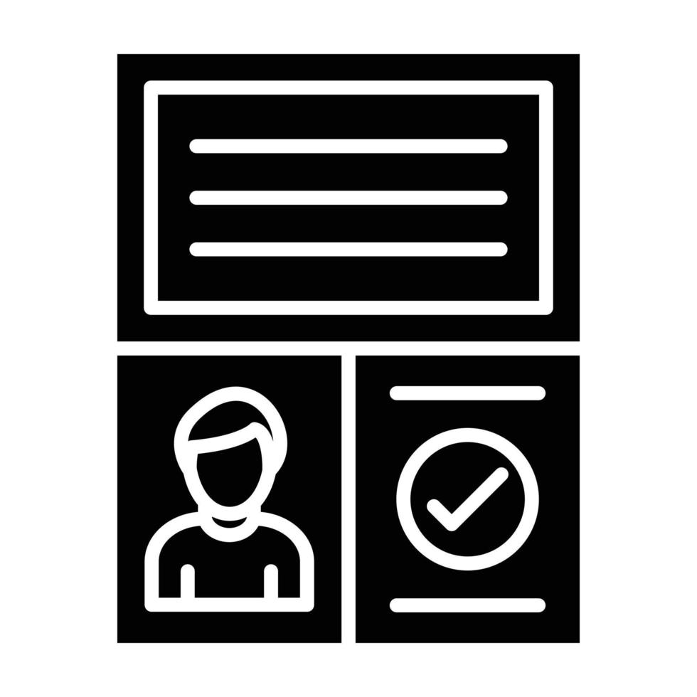 Visa Icon Style vector