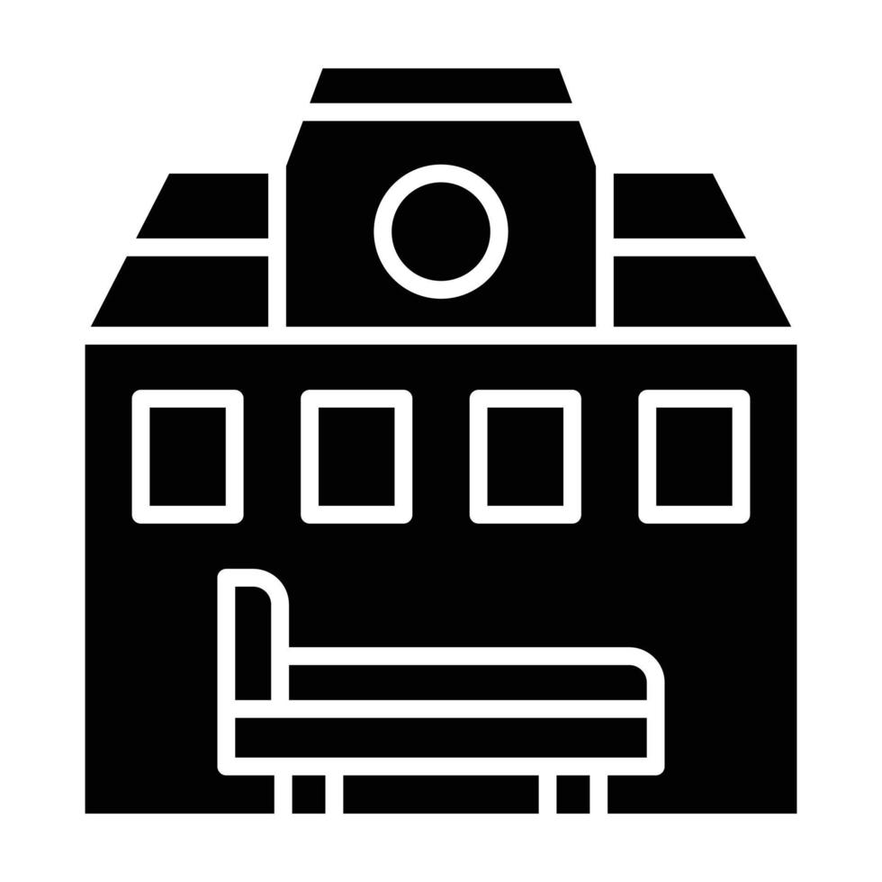 Accomodation Icon Style vector