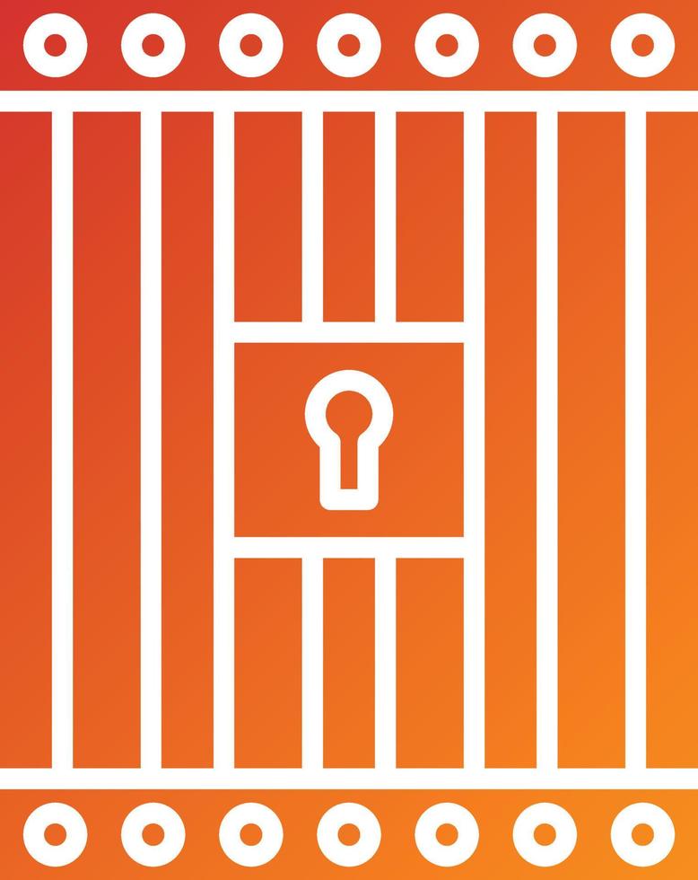 Jail Icon Style vector