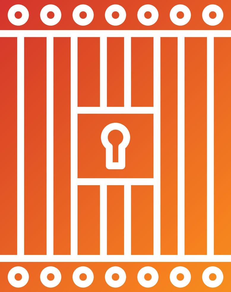 Jail Icon Style vector