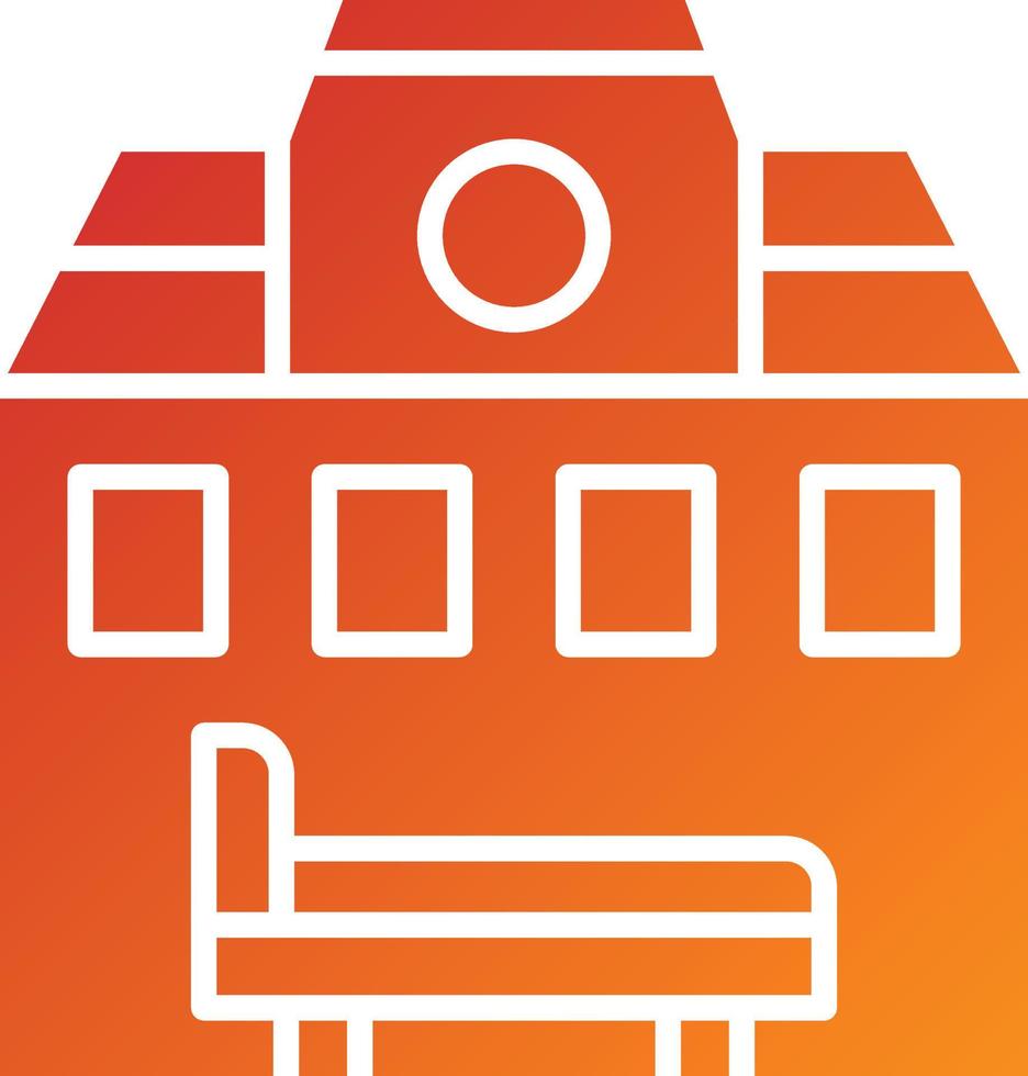 Accomodation Icon Style vector