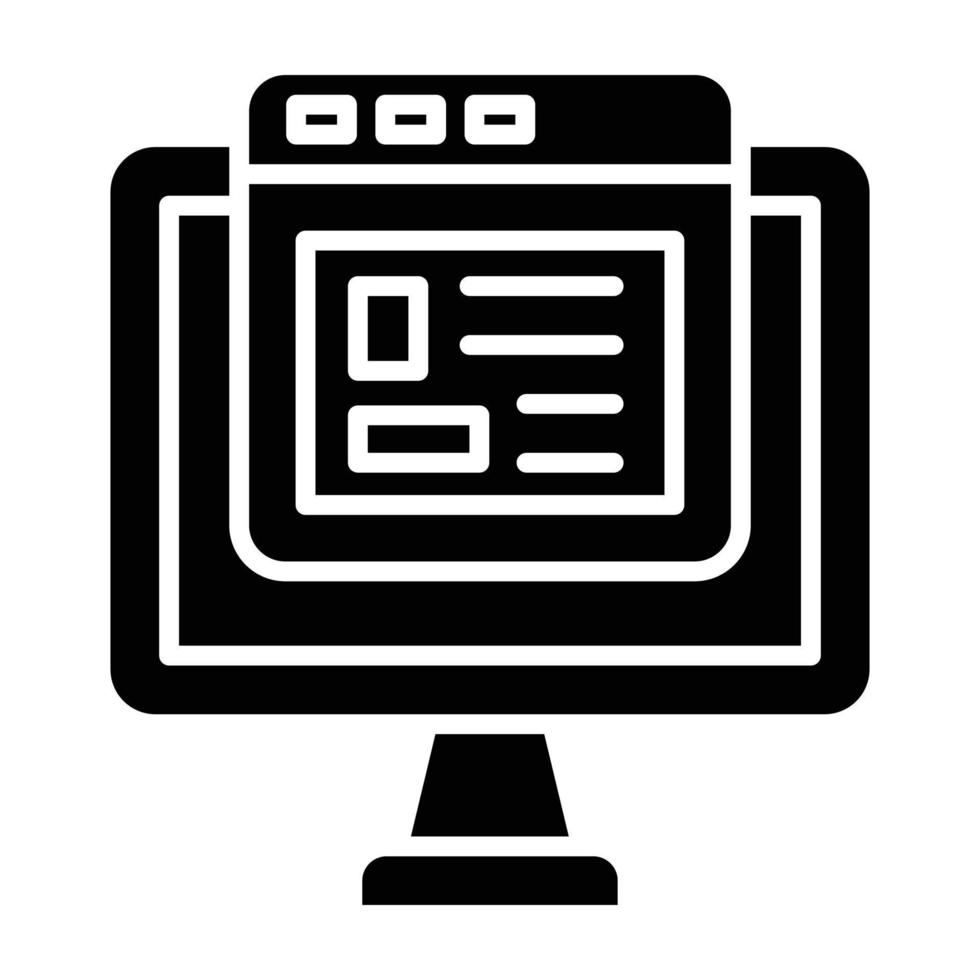 Website Icon Style vector