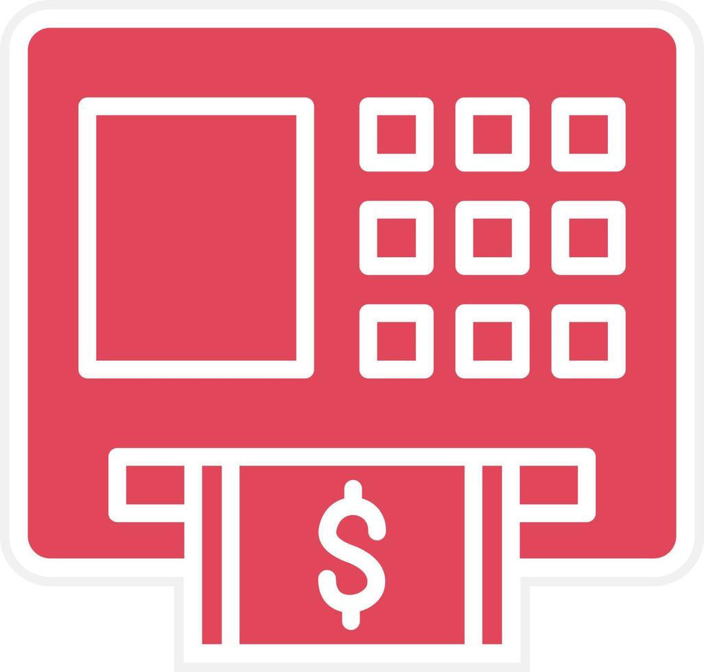 Atm Icon Style vector