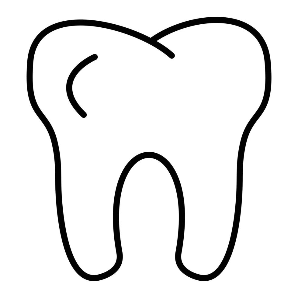 Tooth Icon Style vector