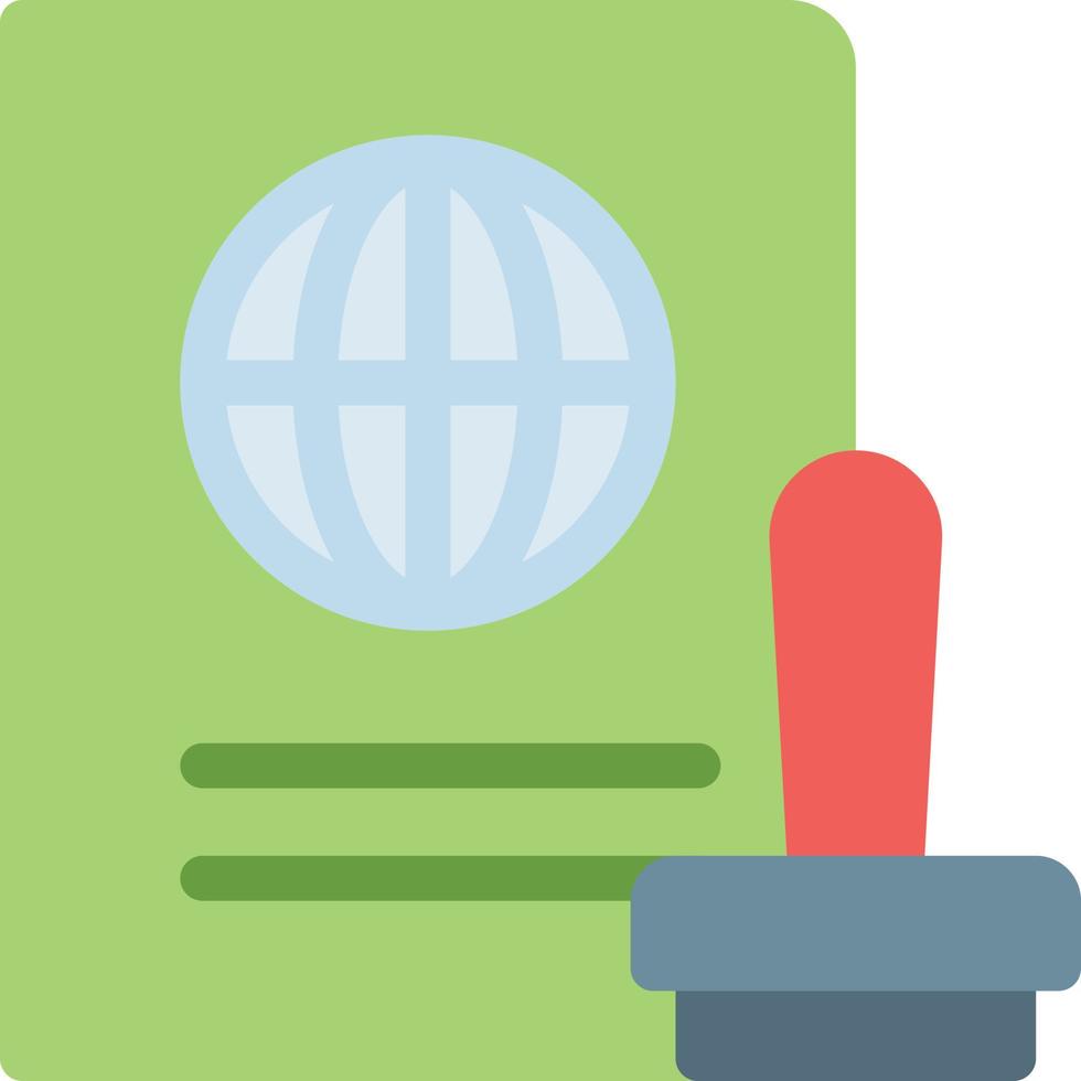 passport stamp vector illustration on a background.Premium quality symbols. vector icons for concept and graphic design.