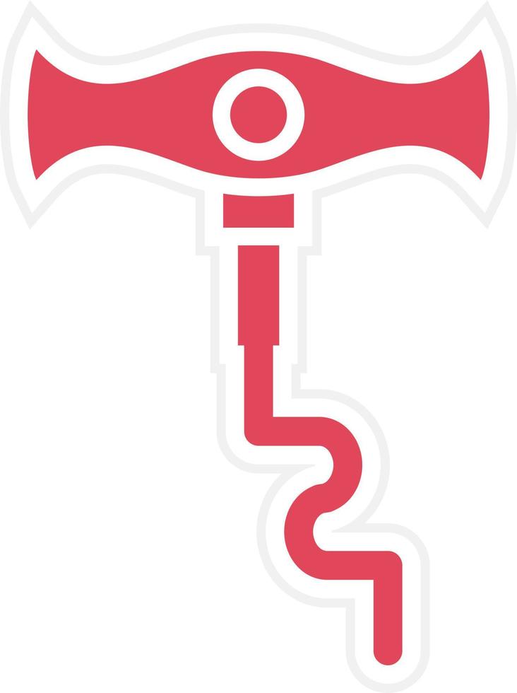 Corkscrew Icon Style vector