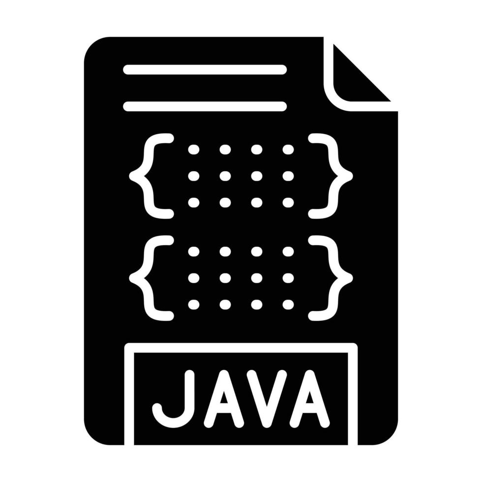 estilo de icono de archivo javascript vector