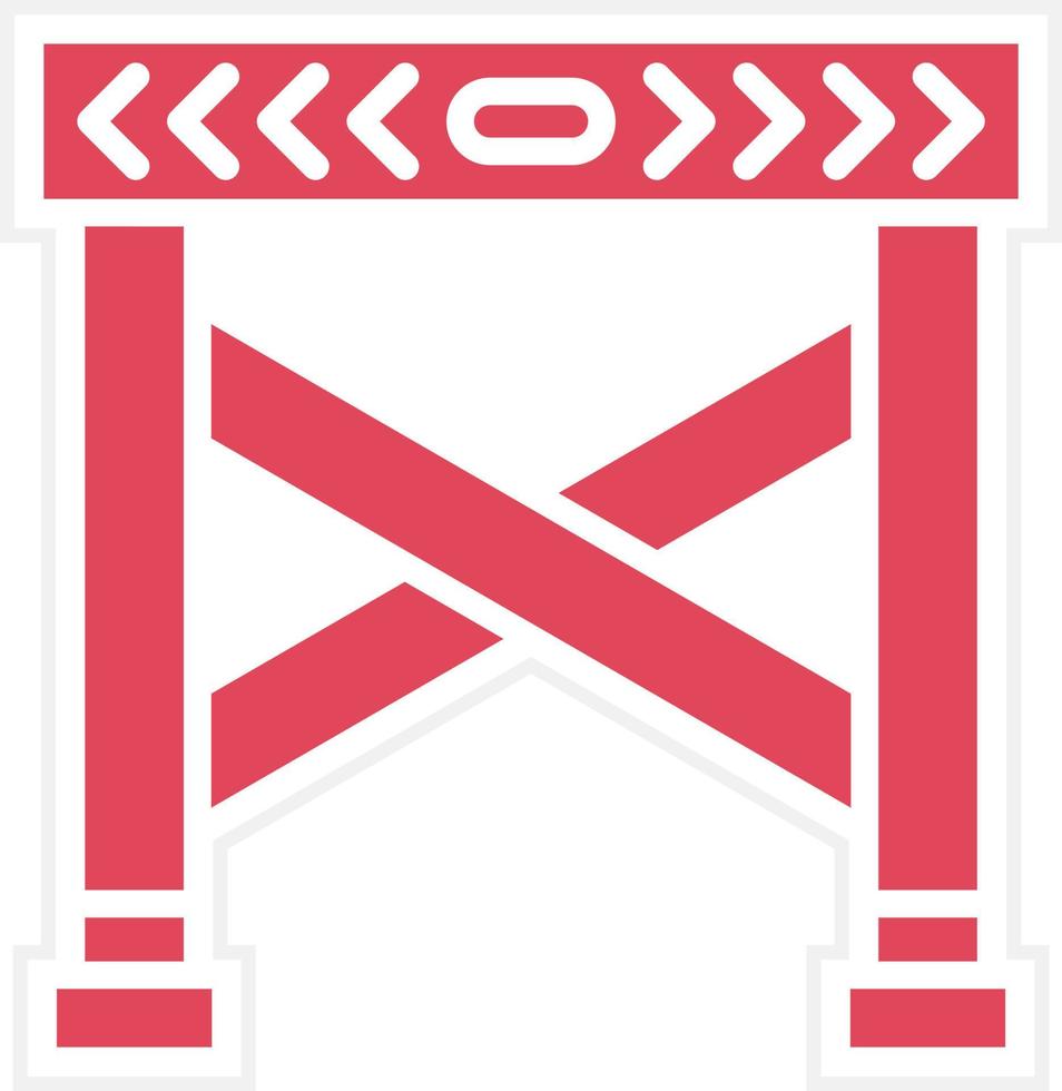 Police Line Icon Style vector