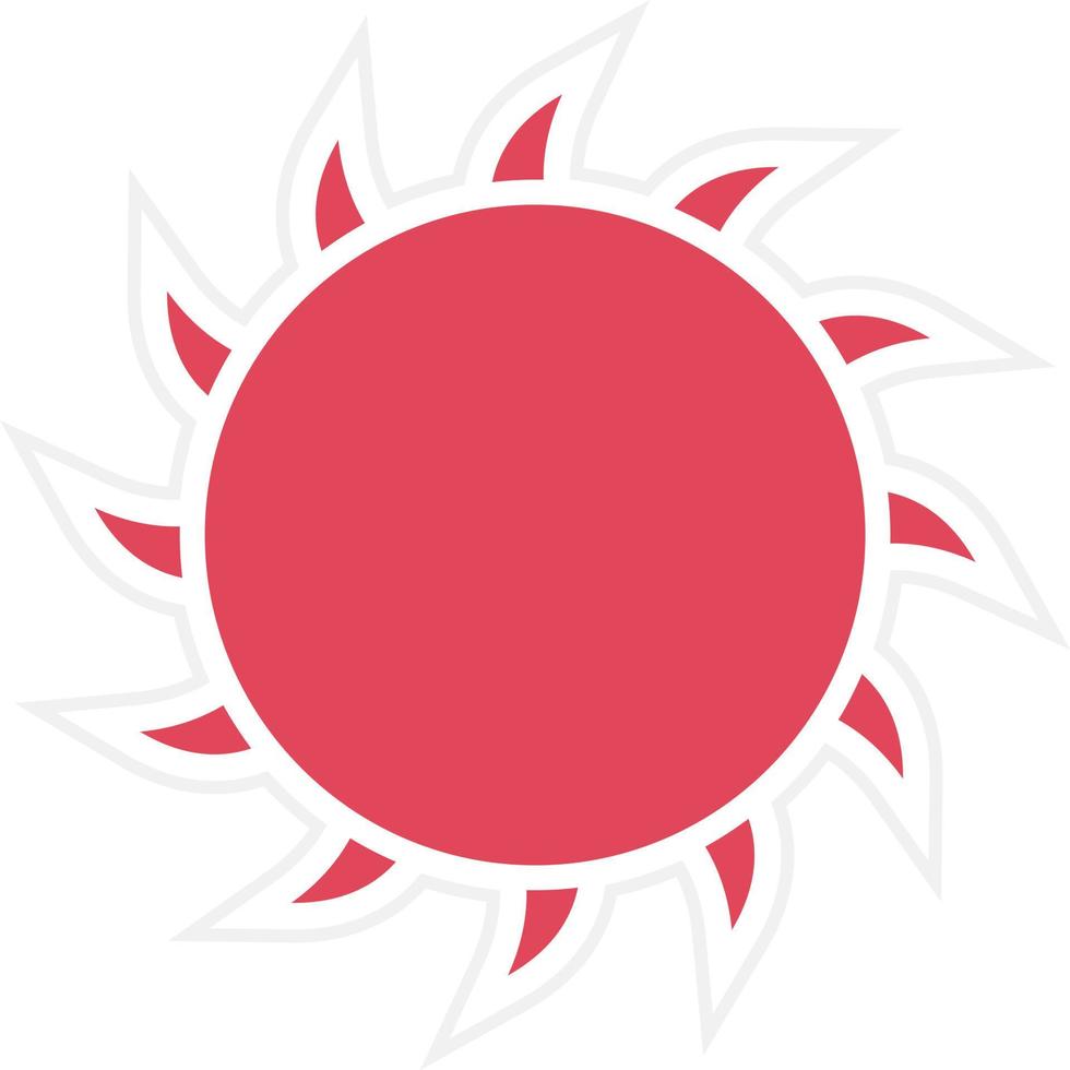 Sunny Icon Style vector