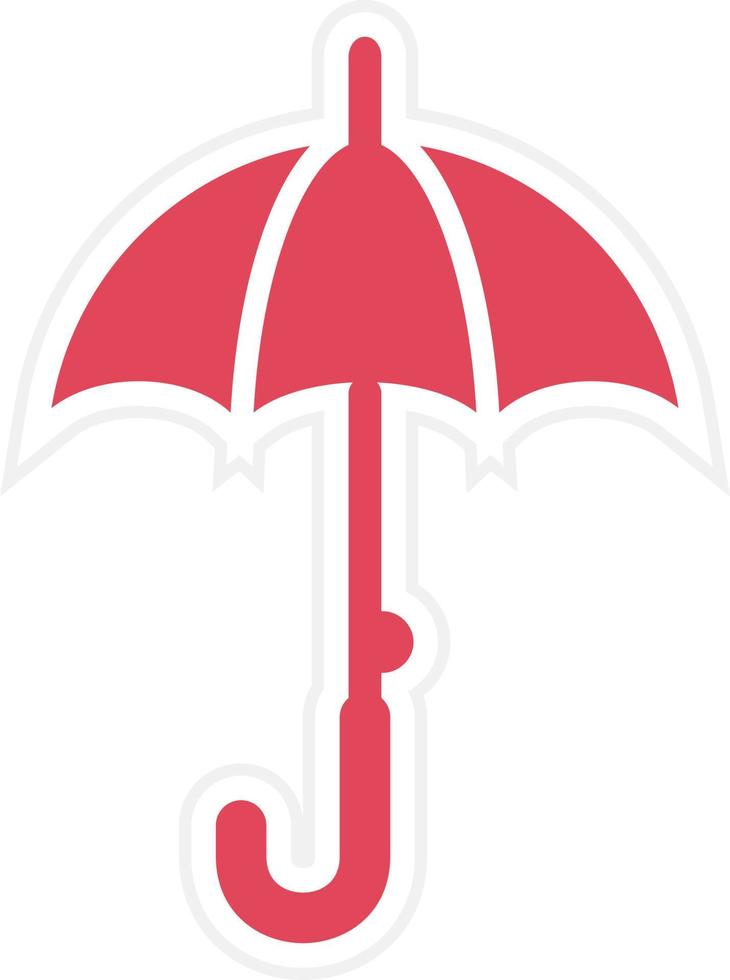 Umbrella Icon Style vector