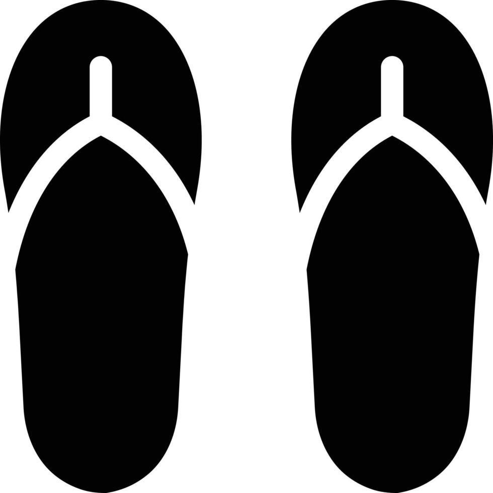 ilustración de vector de zapatilla en un fondo. símbolos de calidad premium. iconos vectoriales para concepto y diseño gráfico.