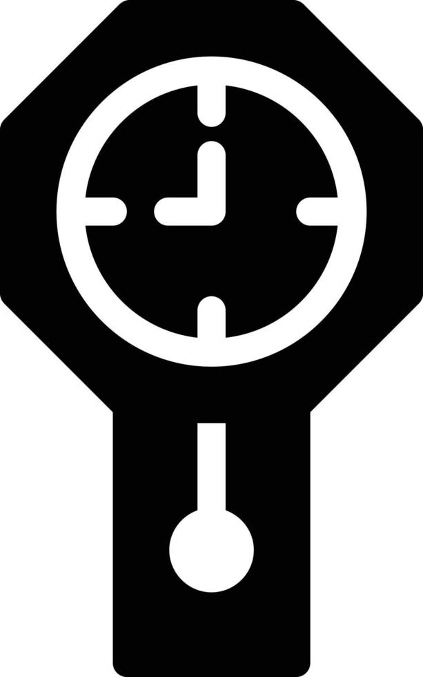 ilustración de vector de reloj en un fondo. símbolos de calidad premium. iconos vectoriales para concepto y diseño gráfico.