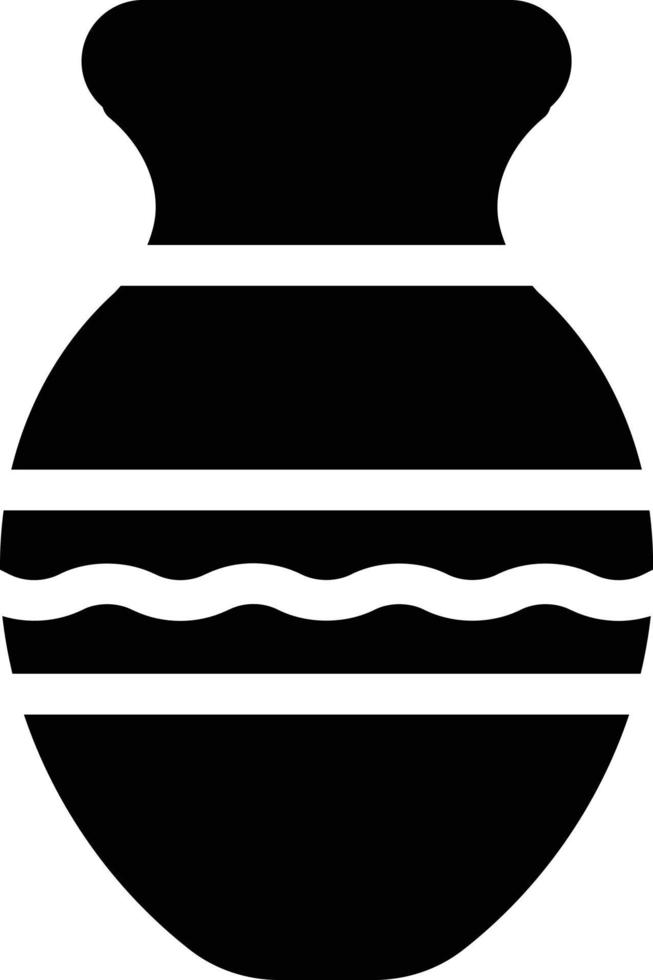 vase vector illustration on a background.Premium quality symbols. vector icons for concept and graphic design.