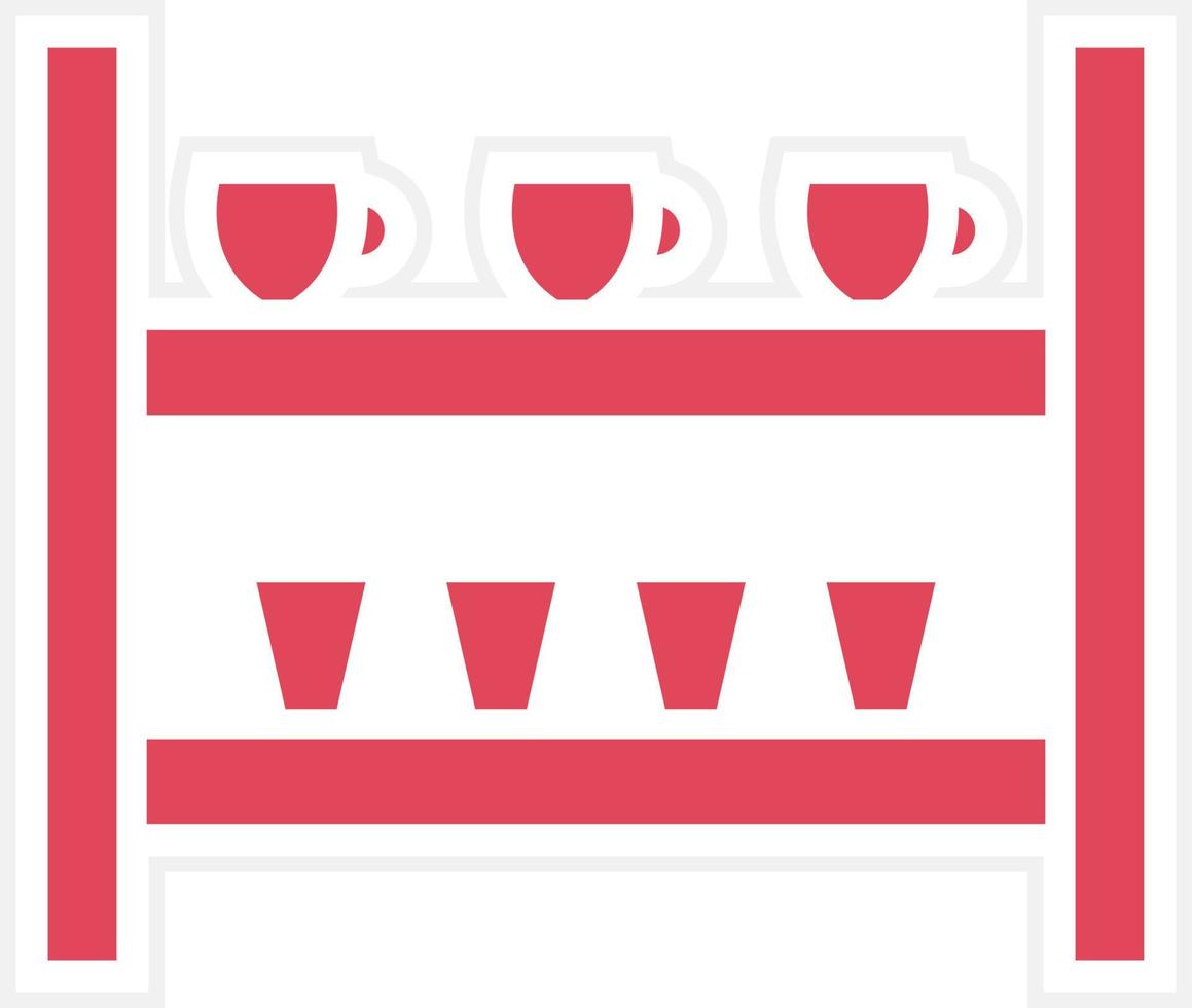 Shelf Icon Style vector