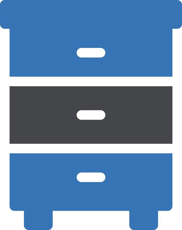drawer vector illustration on a background.Premium quality symbols. vector icons for concept and graphic design.