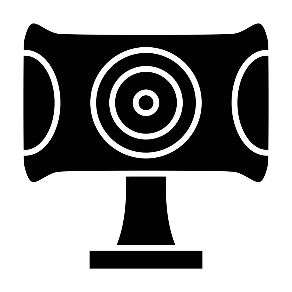 Webcam Icon Style vector