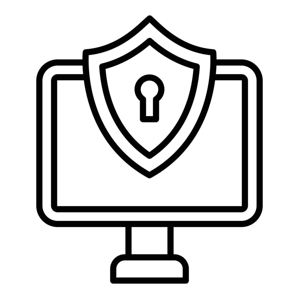 Vpn Icon Style vector