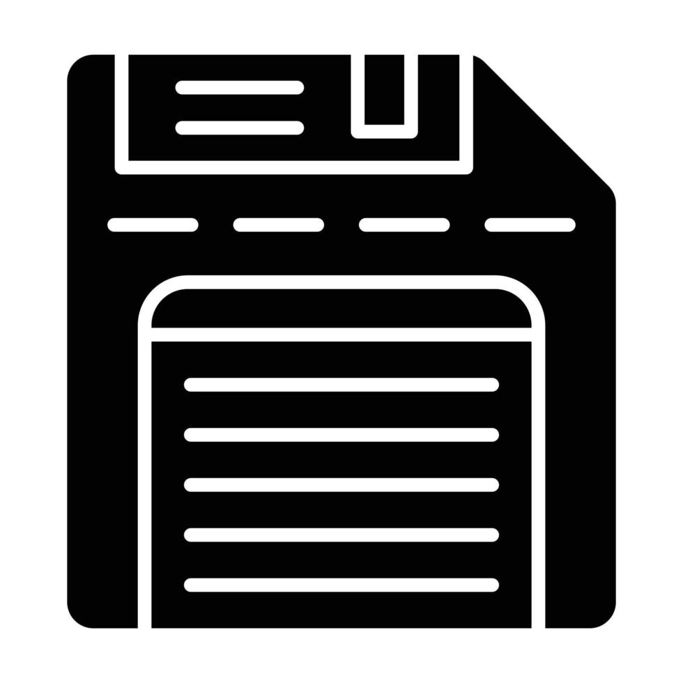 Floppy Disk Icon Style vector