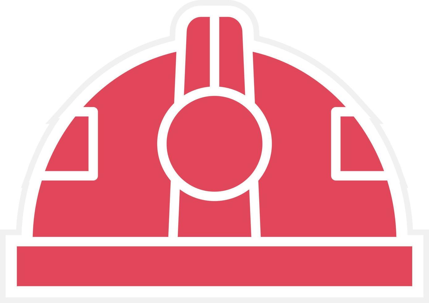 Helmet Icon Style vector
