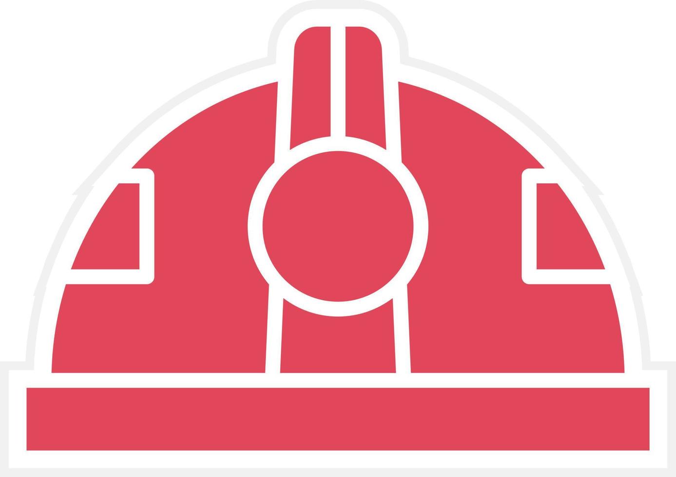 Helmet Icon Style vector