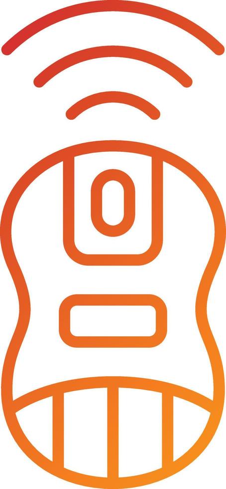 Wireless Mouse Icon Style vector