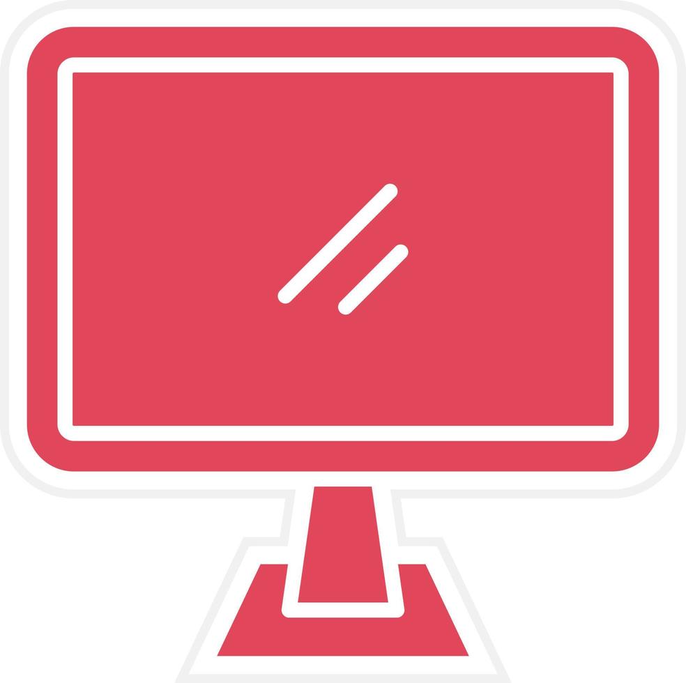 Lcd Icon Style vector