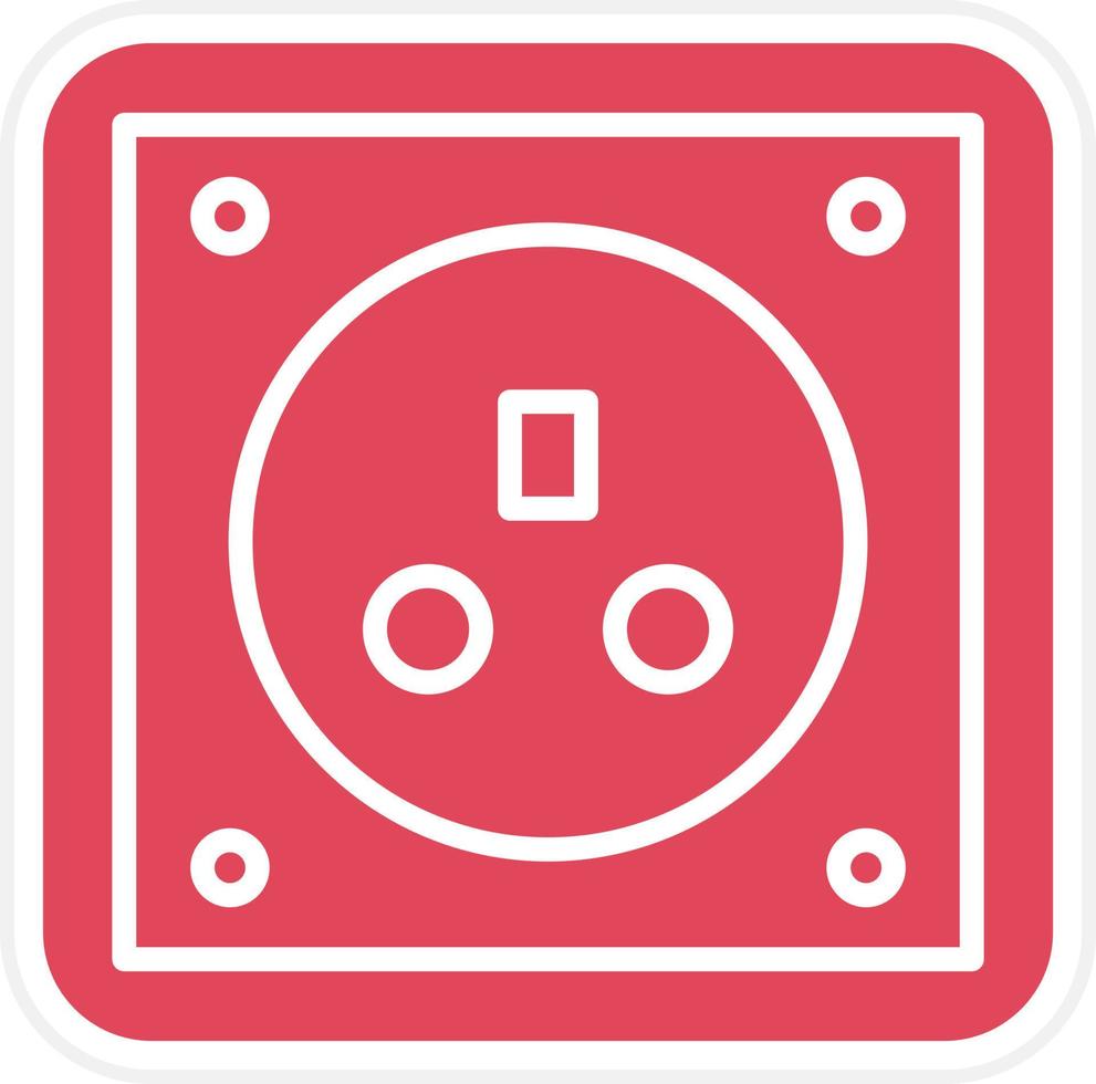 Socket Icon Style vector