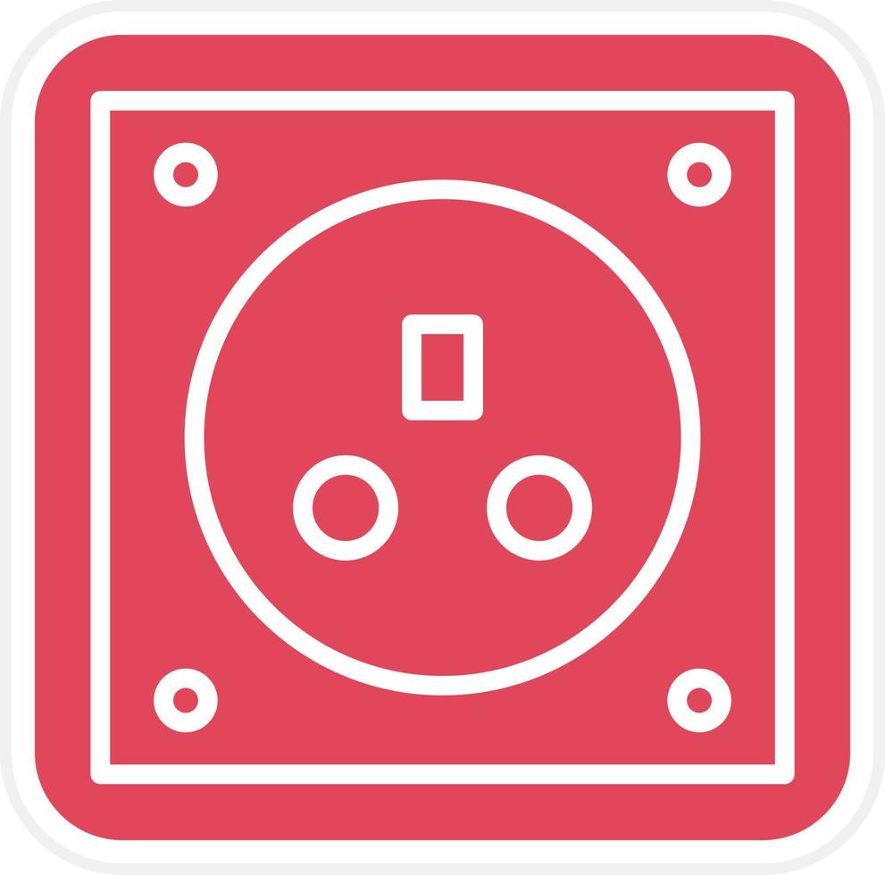 Socket Icon Style vector