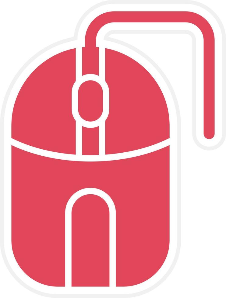 Mouse Icon Style vector