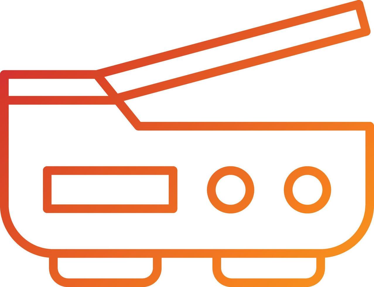 Scanner Icon Style vector