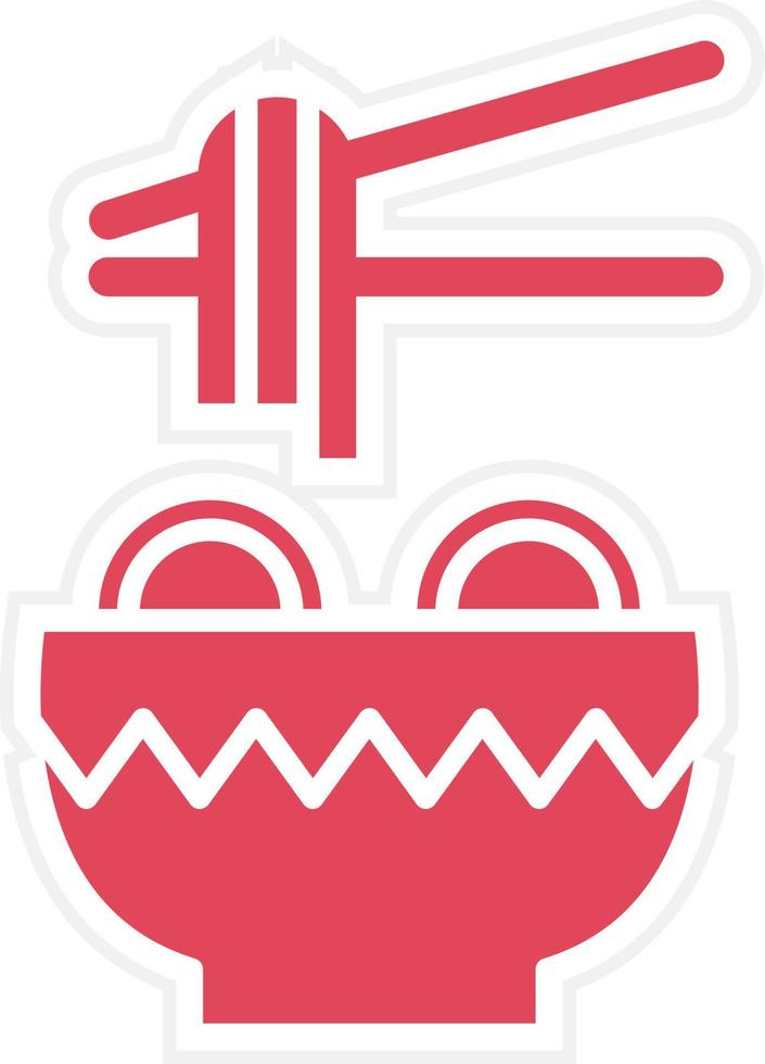 Pasta Icon Style vector