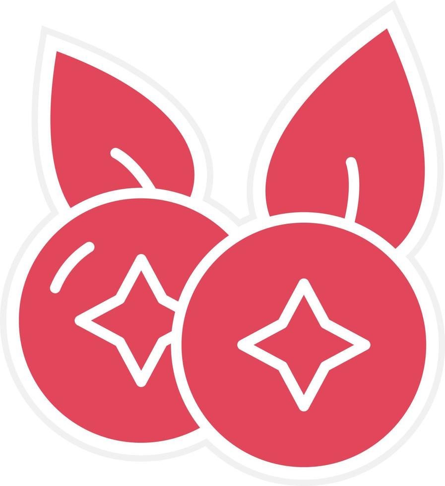 Berries Icon Style vector