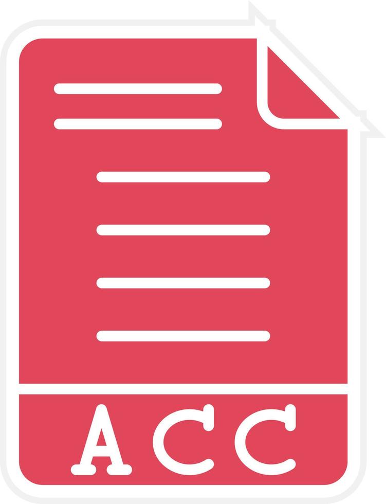 ACC Icon Style vector