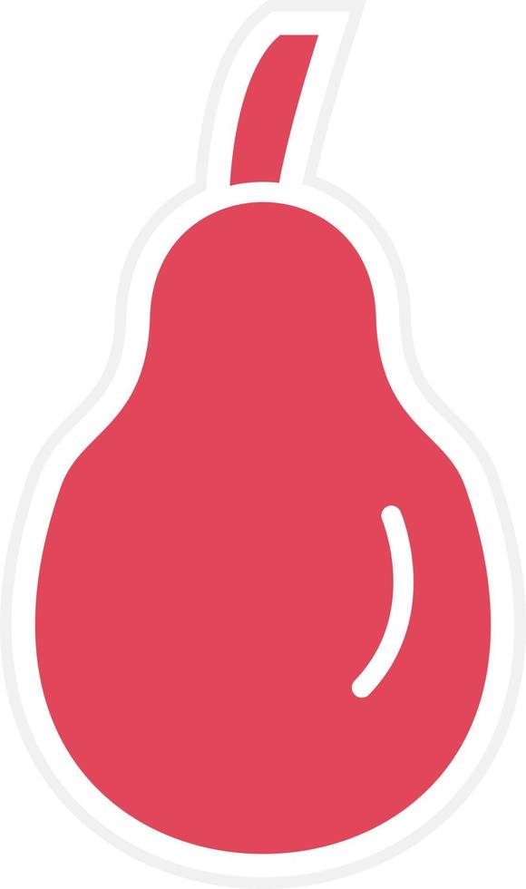 Pear Icon Style vector