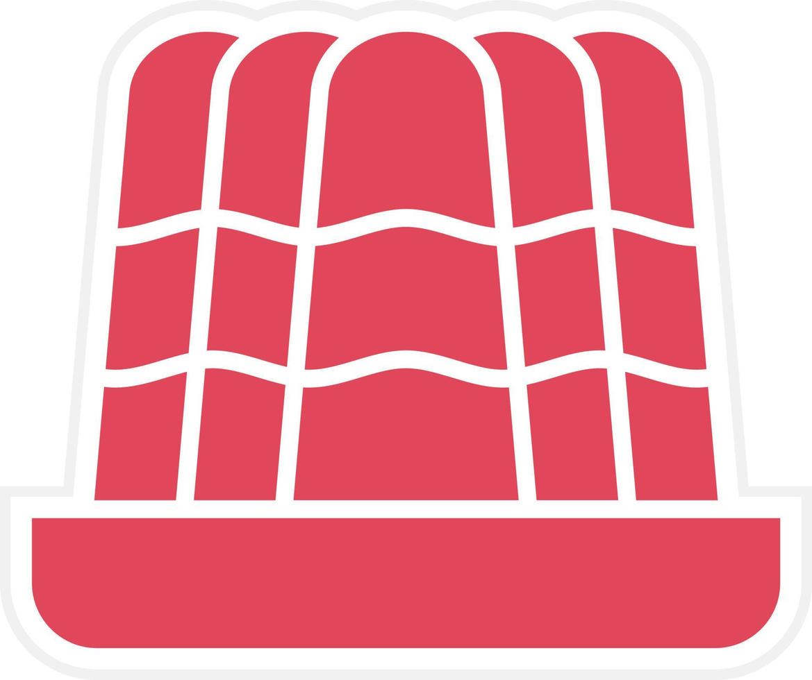 Pudding Icon Style vector