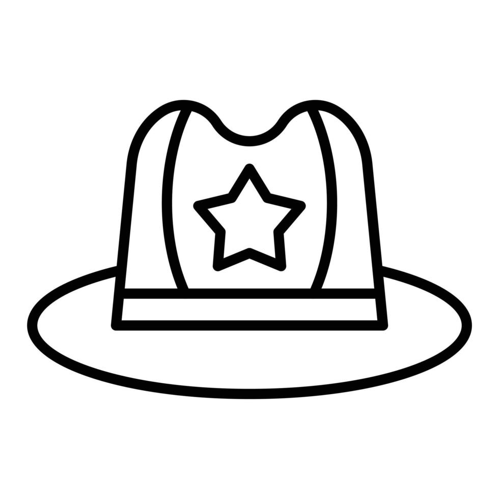 Hat Icon Style vector