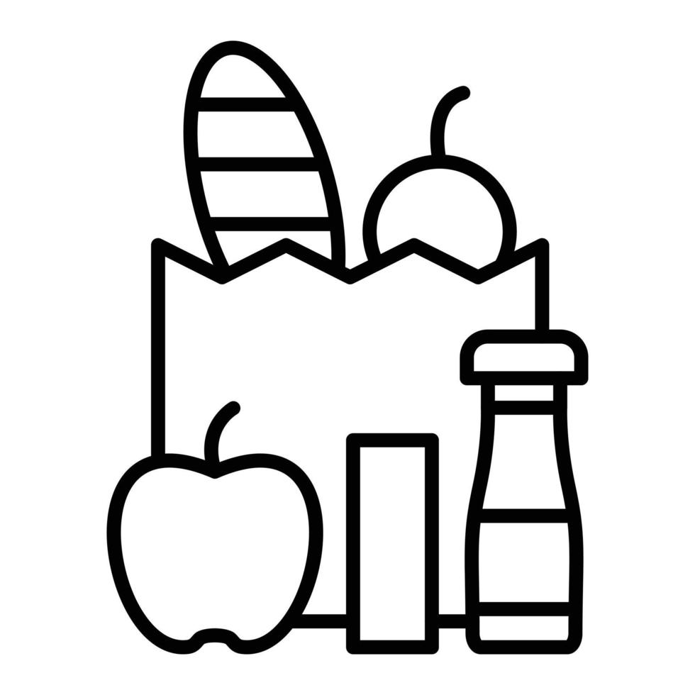 Grocery Icon Style vector