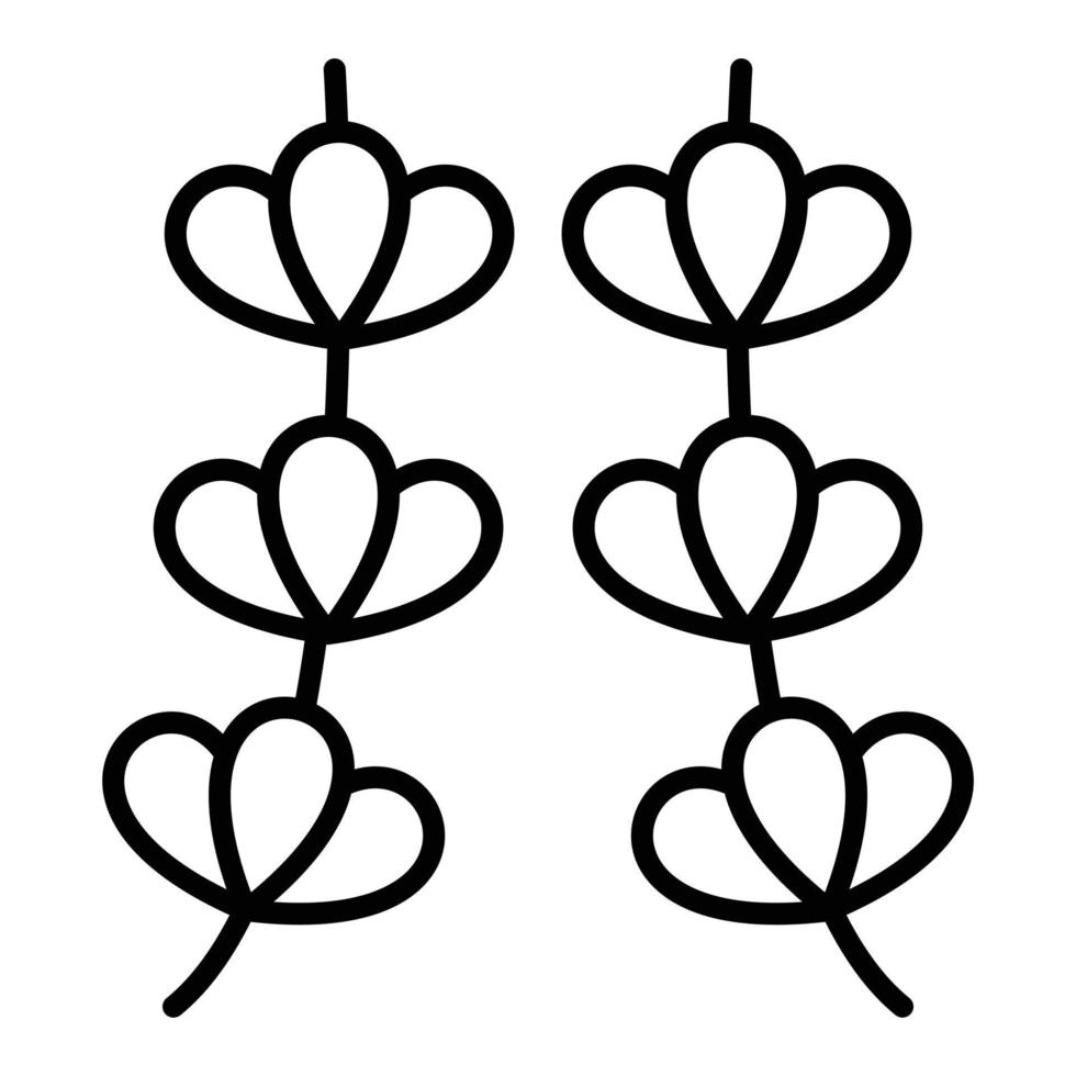 Lavender Icon Style vector
