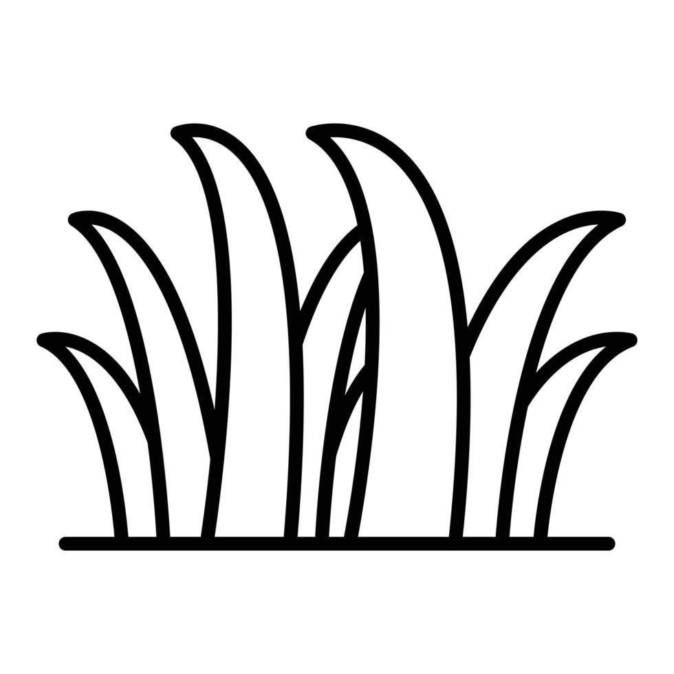 Grass Icon Style vector