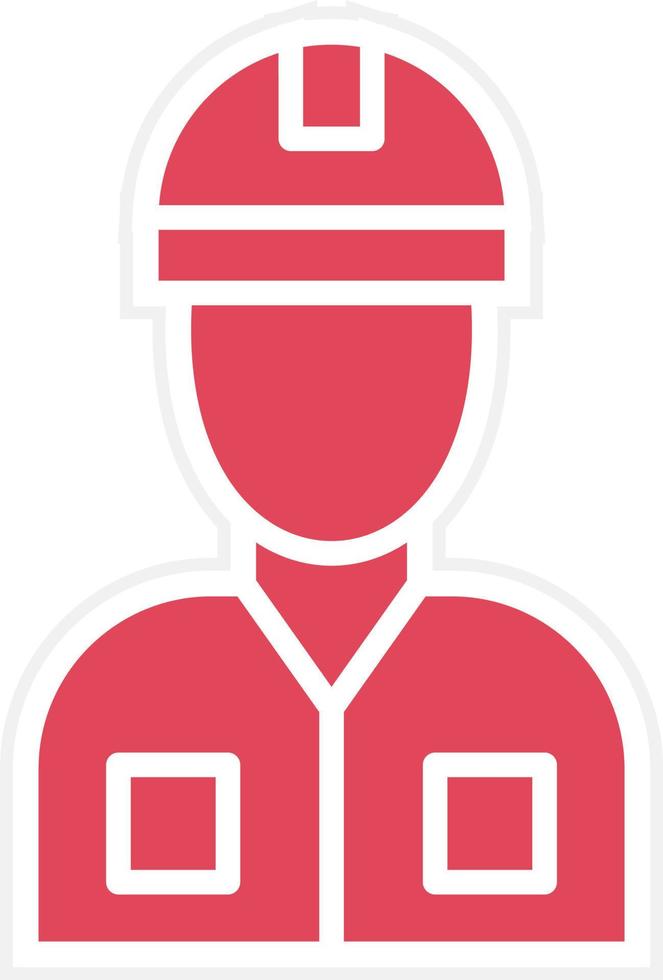 Worker Icon Style vector