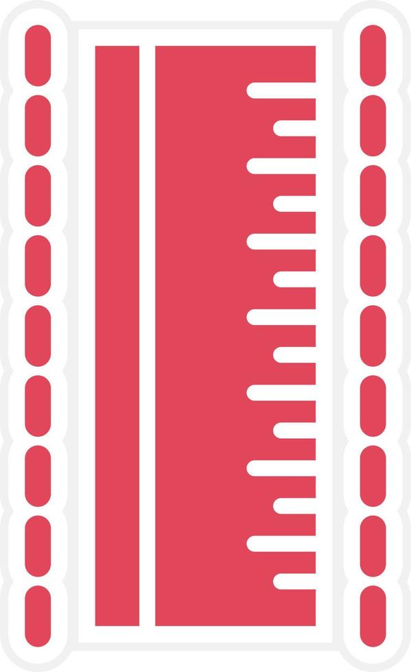 Ruler Icon Style vector