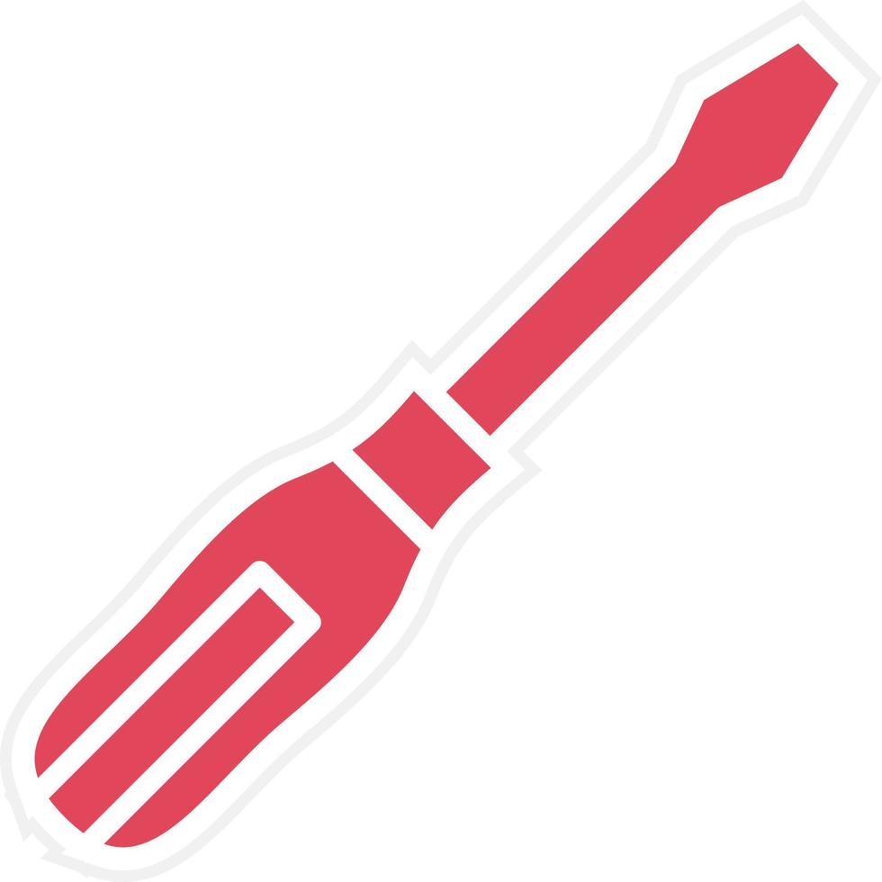 Screwdriver Icon Style vector