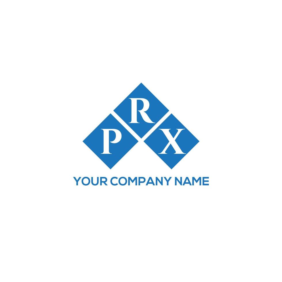 PRX creative initials letter logo concept. PRX letter design.PRX letter logo design on white background. PRX creative initials letter logo concept. PRX letter design. vector