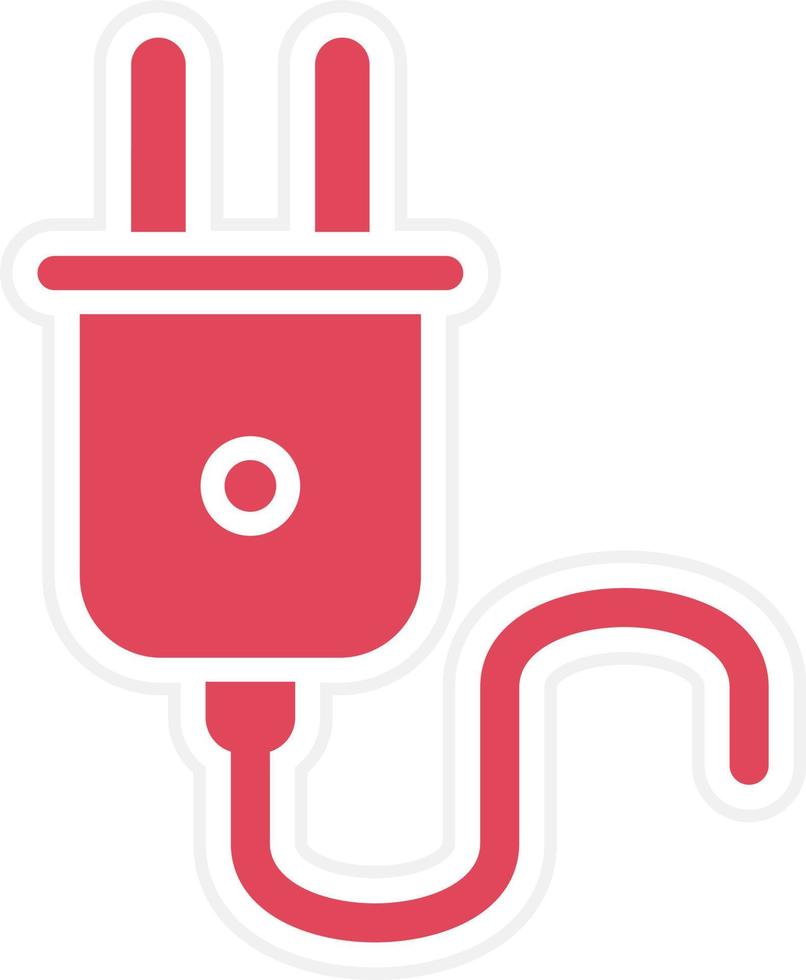 Power Plug Icon Style vector