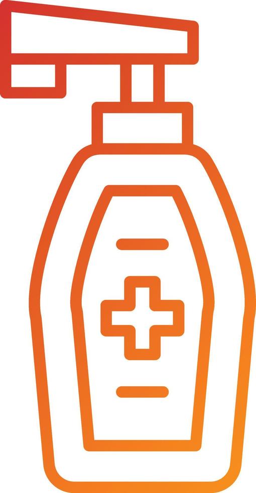 Hand Sanitizer Icon Style vector