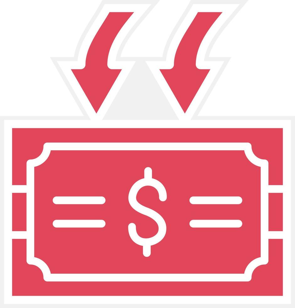 Cashback Icon Style vector