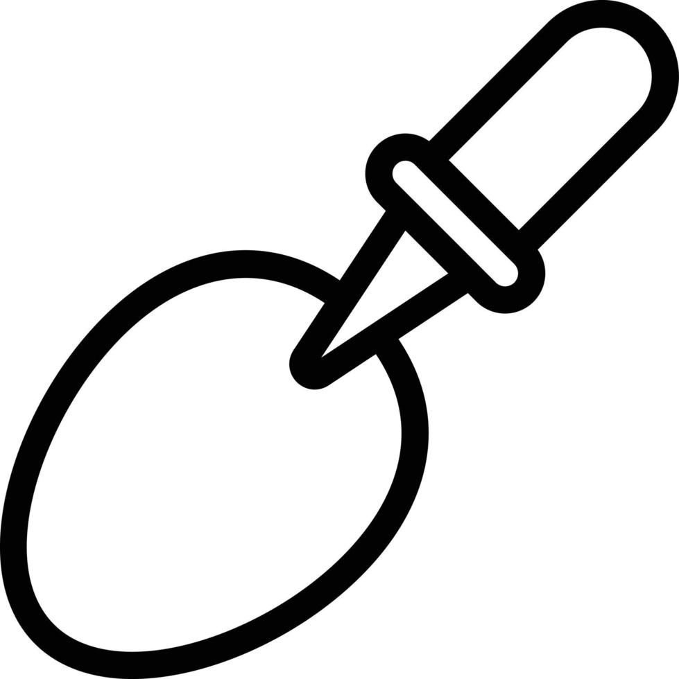 shovel vector illustration on a background.Premium quality symbols.vector icons for concept and graphic design.