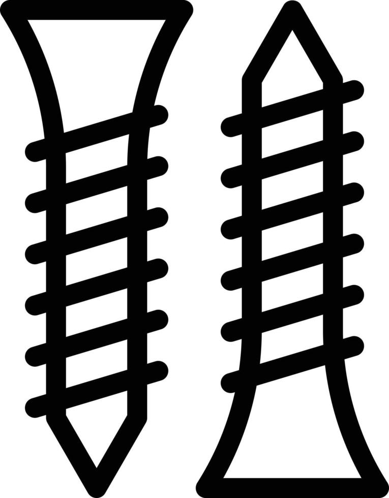 nail vector illustration on a background.Premium quality symbols.vector icons for concept and graphic design.